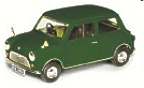 austin mini, spruce green VA013 00 Модель 1:43